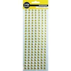 AussieSuperStore Art & Craft Essentials Gold Rhinestones Star (in 2 colours) Rhinestones Stickers Star | Craft Party Embellishment Decoration 9331468049753 VCR201